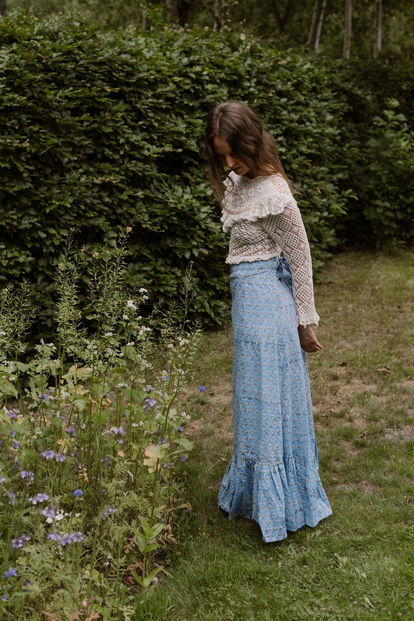 Willa wikkelrok zij aanzicht model 